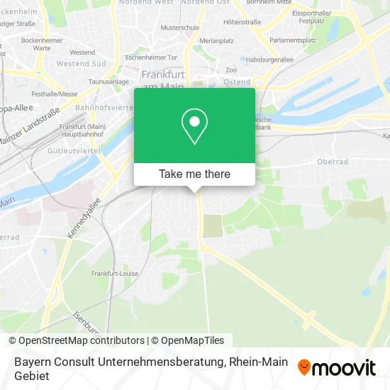 Карта Bayern Consult Unternehmensberatung