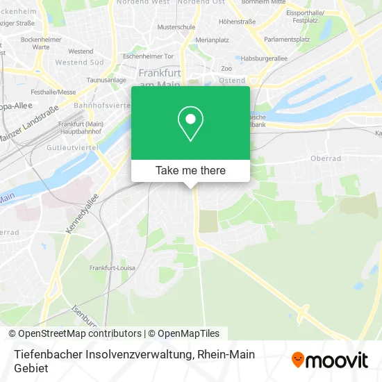 Tiefenbacher Insolvenzverwaltung map