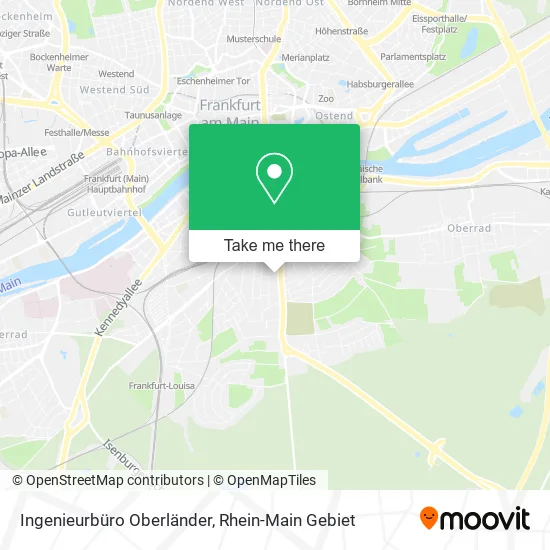 Карта Ingenieurbüro Oberländer