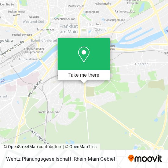 Wentz Planungsgesellschaft map
