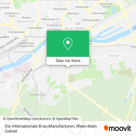 Карта Die Internationale Brau-Manufacturen