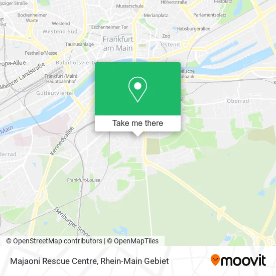 Карта Majaoni Rescue Centre