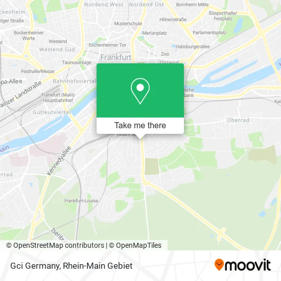 Карта Gci Germany