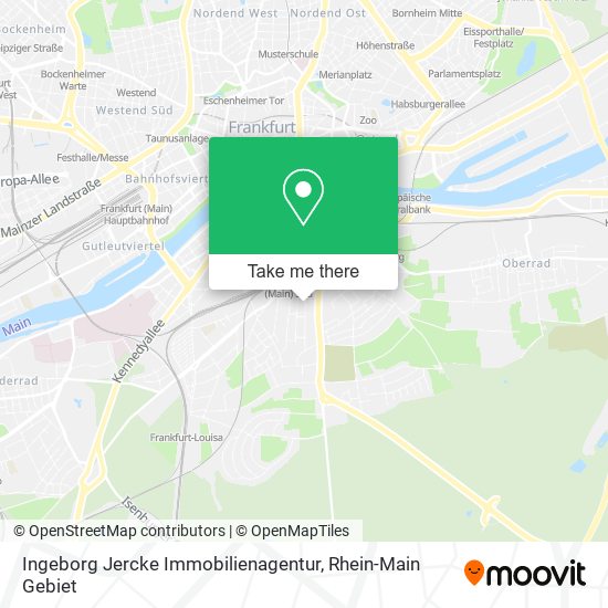 Ingeborg Jercke Immobilienagentur map