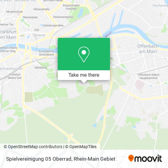 Spielvereinigung 05 Oberrad map