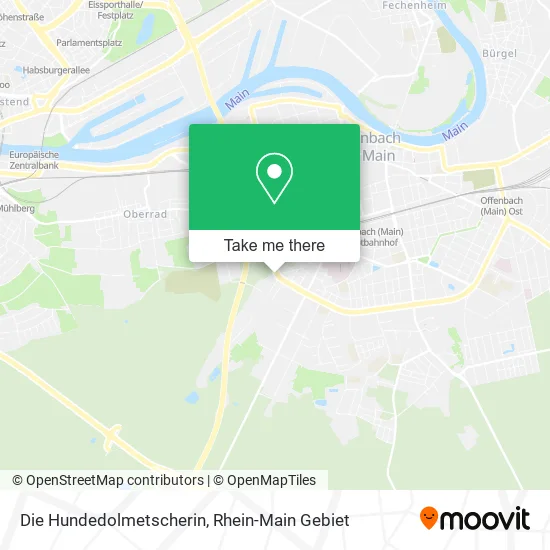 Карта Die Hundedolmetscherin