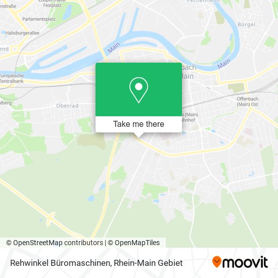 Rehwinkel Büromaschinen map
