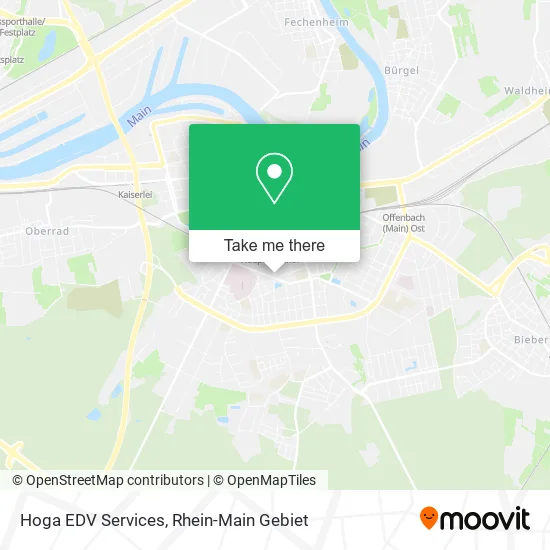 Карта Hoga EDV Services