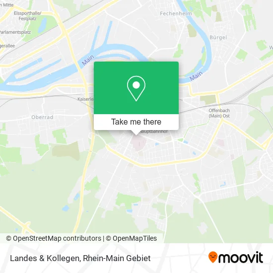Карта Landes & Kollegen