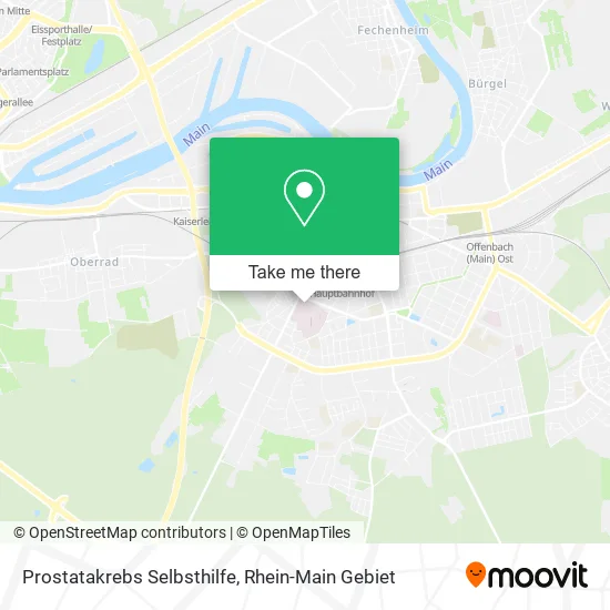 Карта Prostatakrebs Selbsthilfe