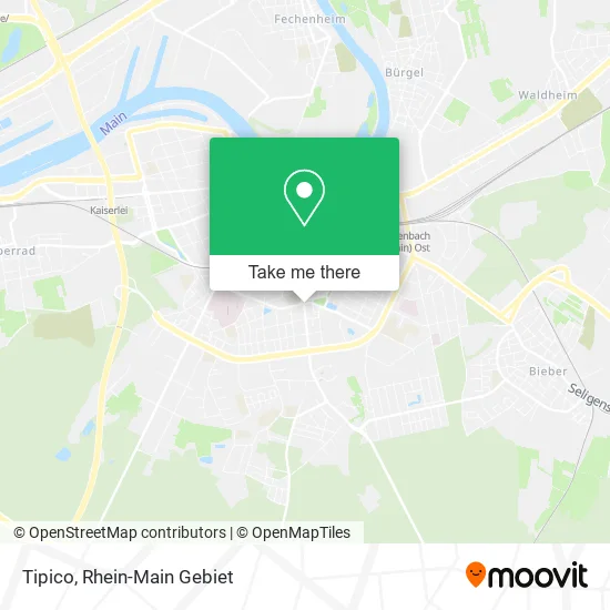 Карта Tipico