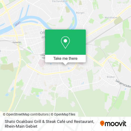 Shato Ocakbasi Grill & Steak Café und Restaurant map