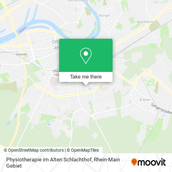 Physiotherapie im Alten Schlachthof map