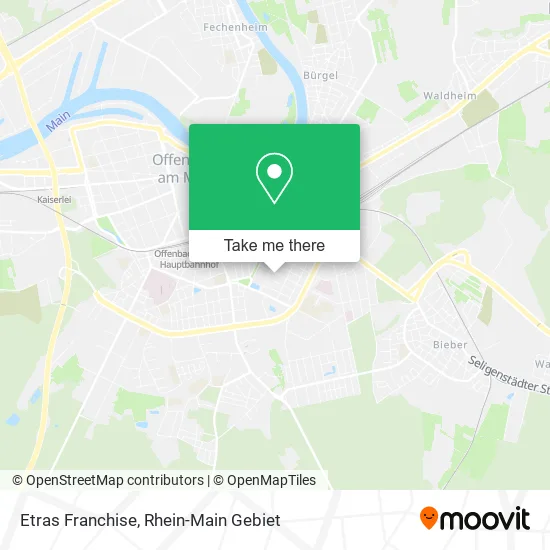Карта Etras Franchise