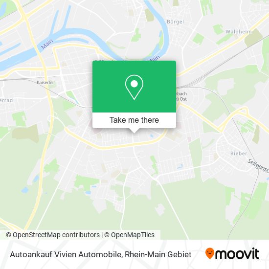 Autoankauf Vivien Automobile map