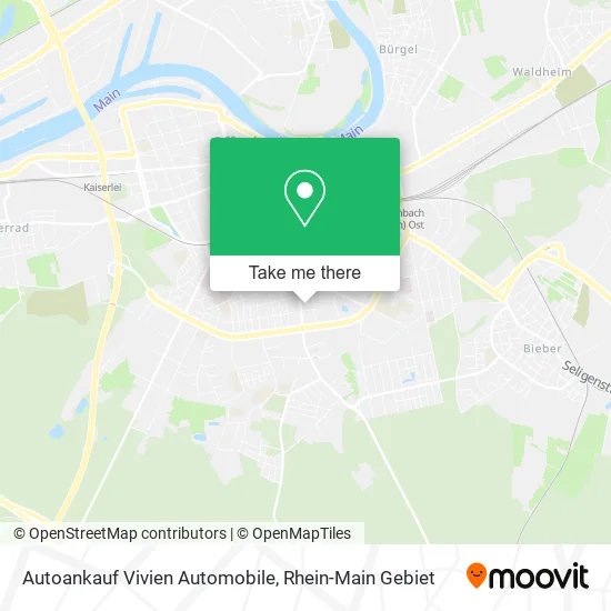 Карта Autoankauf Vivien Automobile