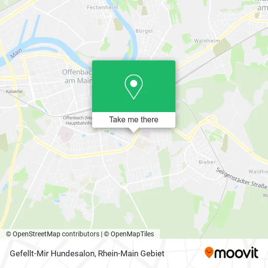 Карта Gefellt-Mir Hundesalon