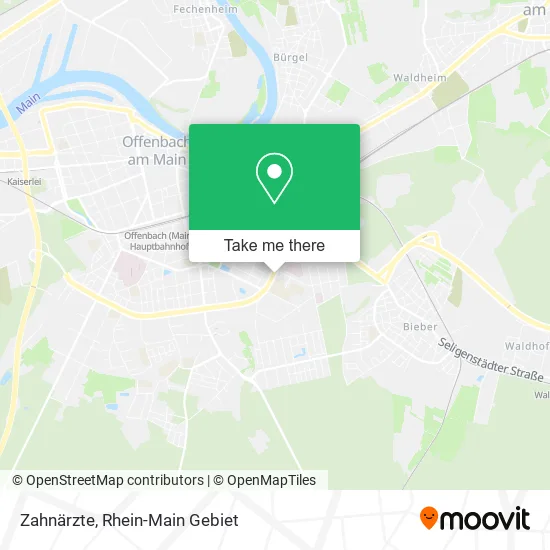 Карта Zahnärzte