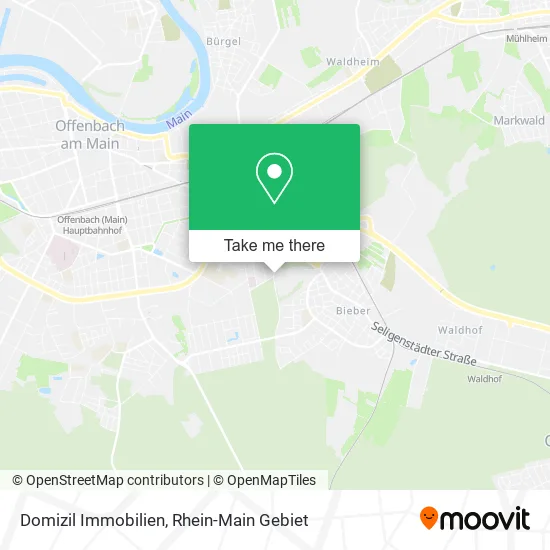 Карта Domizil Immobilien