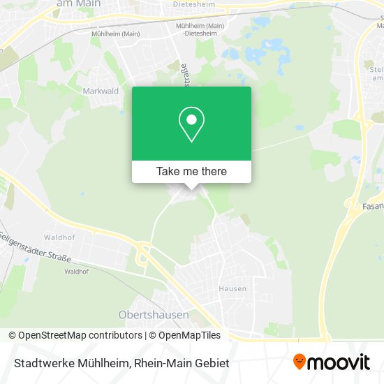 Stadtwerke Mühlheim map