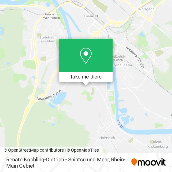 Карта Renate Köchling-Dietrich - Shiatsu und Mehr