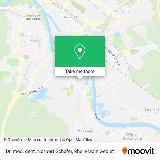 Dr. med. dent. Norbert Schäfer map