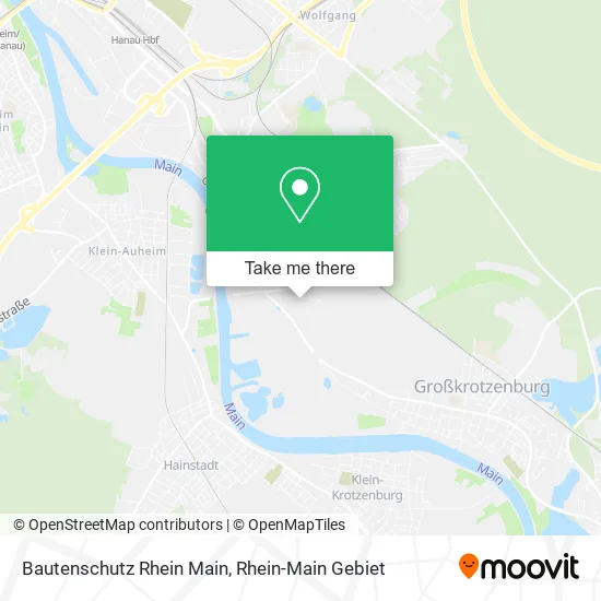 Карта Bautenschutz Rhein Main
