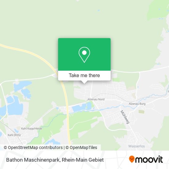 Bathon Maschinenpark map