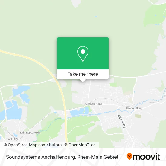 Карта Soundsystems Aschaffenburg