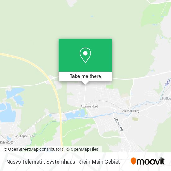 Nusys Telematik Systemhaus map