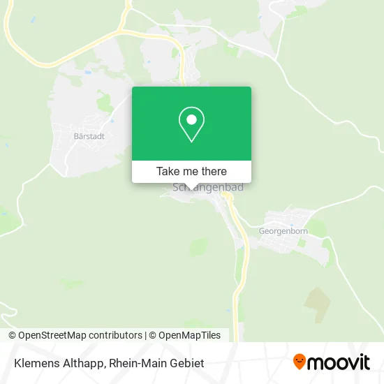 Карта Klemens Althapp