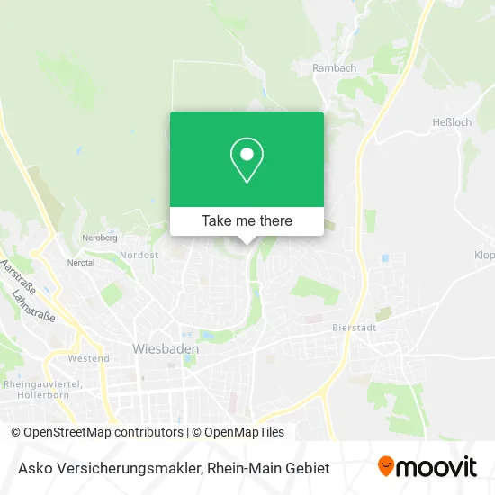 Карта Asko Versicherungsmakler