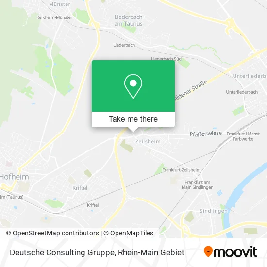 Карта Deutsche Consulting Gruppe