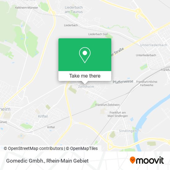 Gomedic Gmbh. map