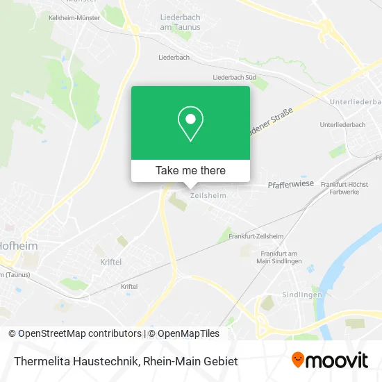 Карта Thermelita Haustechnik