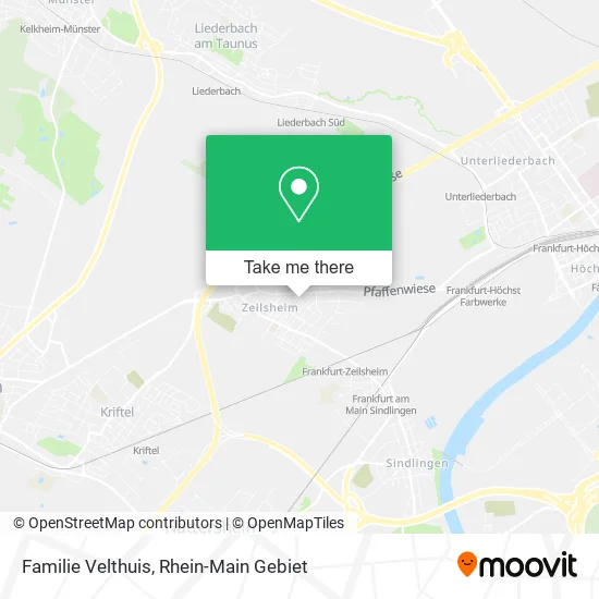 Карта Familie Velthuis