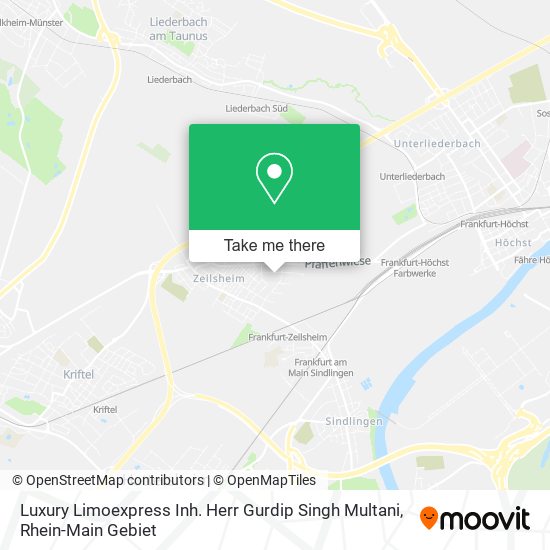 Luxury Limoexpress Inh. Herr Gurdip Singh Multani map