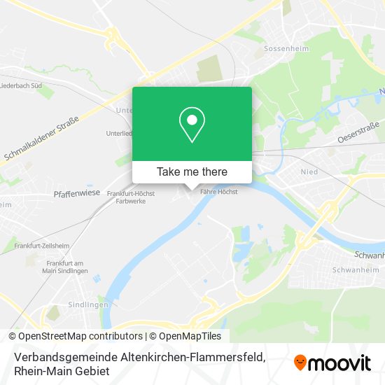 Verbandsgemeinde Altenkirchen-Flammersfeld map
