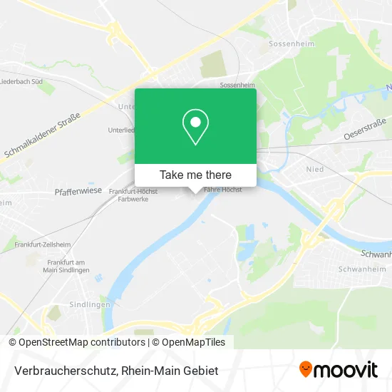 Карта Verbraucherschutz