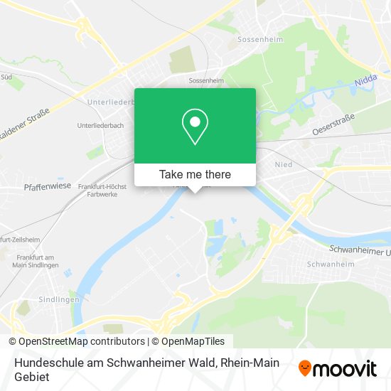 Hundeschule am Schwanheimer Wald map