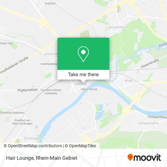 Hair Lounge map