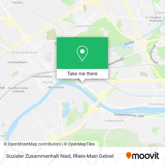 Карта Sozialer Zusammenhalt Nied