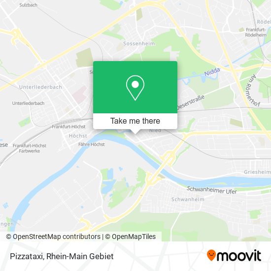 Карта Pizzataxi