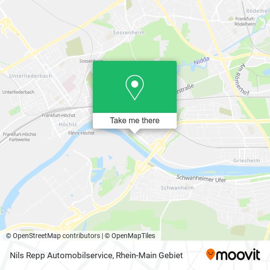Карта Nils Repp Automobilservice