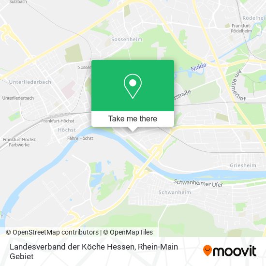 Landesverband der Köche Hessen map