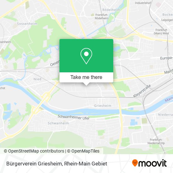 Bürgerverein Griesheim map