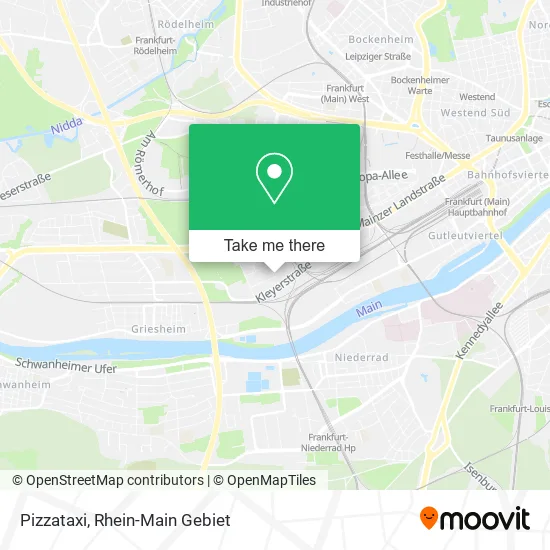 Карта Pizzataxi