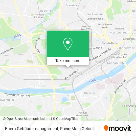 Карта Ebem Gebäudemanagament