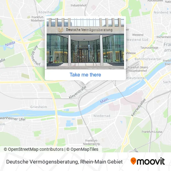 Карта Deutsche Vermögensberatung