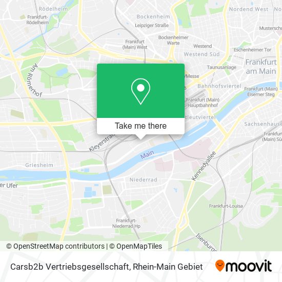 Carsb2b Vertriebsgesellschaft map